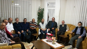 Umreden gelen hemşehrilerimizden Ahmet Karadağ&#039;ı ziyaret ettik.